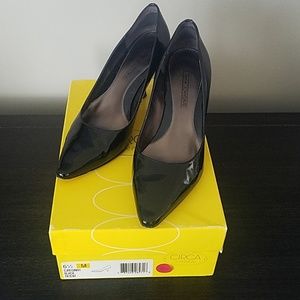 Circa Joan & David 6 1/2 M CJREGINAH Black Patent